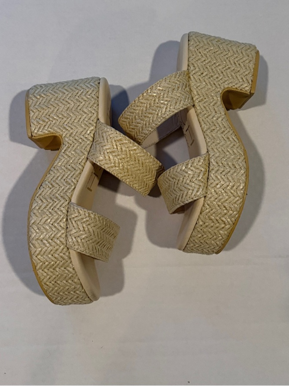 Vacation Ready Matisse Natural Braided Double-Strap Slide Sandals - Picture 3 of 8